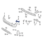 For Hyundai Kona 2022-2023 86655J9BA0 Rear Left Bumper Guide. Fixed Price $18.35.