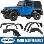 Hooke Road Front Rear Fender Flare Inner Liner For 97-06 Jeep Wrangler Tj. Fixed Price $359.88.
