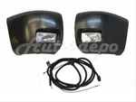 Front Bumper Raw Black End Cap Fog Light Harness For Silverado 1500 2007-2013. Fixed Price $153.71.