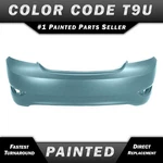 New Painted *T9U Blue* Rear Bumper Cover Fascia For 2012-2017 Hyundai Accent. Fixed Price $380.99.
