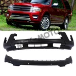 New Front Upper & Lower Bumper Cover Primed 2015 2016 2017 Ford Expedition. Fixed Price $321.99.