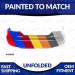New Painted 2006-2007 Honda Accord Coupe Unfolded Rear Bumper. Fixed Price $397.98.