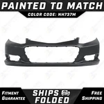 New Painted *NH737M Gray* Front Bumper Cover For 2010-2011 Honda Civic Coupe. Fixed Price $450.99.