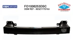 New Front Bumper Impact Bar Fits 2006-2009 Ford Fusion 107-00884 Capa. Fixed Price $117.96.