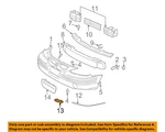 Pontiac Gm Oem 99-05 Grand Am-bumper Trim-molding Right 22653366. Fixed Price $49.25.