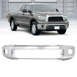 New Chrome Steel Front Bumper For Toyota Tundra Truck W/ Park Assist 2007-2013. Fixed Price $174.06.