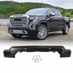 Front Bumper For 2019-2021 Gmc Sierra 1500 Black With Sensor Holes. Fixed Price $140.00.