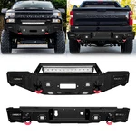 Vijay For 2019-2021 Chevy Silverado 1500 Front/rear Bumper W/winch Plate&lights. Fixed Price $829.99.