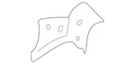 Genuine Nissan Fender Bracket 62049-3S535. Fixed Price $9.58.