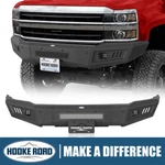 Hooke Road Front Bumper Black Steel Fit 2015-2019 Chevy Silverado 2500HD 3500HD. Fixed Price $459.88.