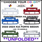 New Front Bumper 2022-2024 Kia Forte Painted *choose Your Color* KI1000219. Fixed Price $348.12.