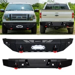 Vijay 2009-2014 Ford F150 Steel Front/rear Bumpers W/winch Plate&lights. Fixed Price $649.99.
