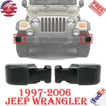 Front Bumper End Caps For 1997-2006 Jeep Wrangler / Set Of. Fixed Price $60.14.