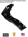 Genuine Honda (06-14) Ridgeline Front Bumper Support Bracket Left 71196-SJC-A00. Fixed Price $45.94.