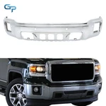 For Gmc Sierra 1500 2014-15 Steel Chrome Split-type Front Bumper W/ Sensor Hole. Fixed Price $163.27.