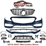 New Front Bumper Cover & Grille Assembly For 2015-2021 Mercedes Benz. Fixed Price $1400.00.