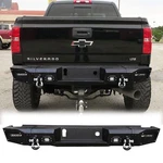 Mst Rear Bumper For 15-19 Chevy Silverado 2500HD/3500HD With Led Spotlights. Fixed Price $449.99.