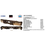 GM1103165DS New Replacement Rear Step Bumper Assembly For Single Wheel Capa. Fixed Price $1084.00.