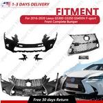 Complete Front Bumper Grille Kit For 2016-2020 Lexus GS300 GS350 GS450H F-sport. Fixed Price $628.29.