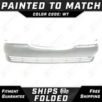 New Painted *wt White* Front Bumper Cover Fascia For 2003-2011 Lincoln Town Car. Fixed Price $420.99.