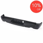 Black Steel Rear Bumper Assembly W/ Dual Exhaust Park For 2019-2023 Ram 1500. Fixed Price $311.99.
