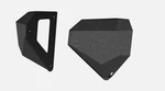 Aries 2081207 Trailchaser Aluminum Textured Black Front Bumper Corners. Fixed Price $77.89.