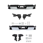 Rear Bumper Assembly Chrome For Sierra Silverado 2500HD 3500HD 2015 16-2019 2018. Fixed Price $228.29.