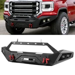 Truck Off-road Steel Front Bumper W/ Led Lights For 2016-2018 Gmc Sierra 1500. Fixed Price $439.97.