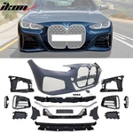 Fits 21-26 Bmw 4-SERIES G22 G23 M440I Sport Style Front Bumper Conversion Kit. Fixed Price $629.99.