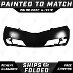 New Painted *NH731P Black* Front Bumper Cover Replacement For 2009-2011 Acura Tl. Fixed Price $380.99.
