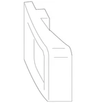 Genuine Honda Absorber Front Bumper 71170-TXM-A00. Fixed Price $9.10.
