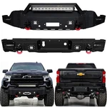 Vijay For 2022-2025 Chevy Silverado 1500 Front/rear Bumper W/winch Plate&lights. Fixed Price $789.98.