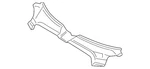 Genuine Audi Bumper Cover Reinforcement 4F0-807-081. Fixed Price $85.08.