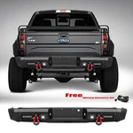 Aaiwa 2010-2014 Ford F-150 Svt Raptor Heavy-duty Steel Rear Bumper W/ Led. Fixed Price $493.99.