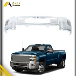 Split Front Bumper W/ Fog Lights No Sensor Holes For Silverado 2500 3500 15-2019. Fixed Price $159.19.