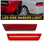2X Auxito Red Rear Lens Side Marker Lights Led Kit For Charger Dodge 2011-2014. Fixed Price $18.99.
