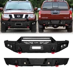 Vijay For 2005-2022 Nissan Frontier New Front/rear Bumper W/winch Plate&lights. Fixed Price $529.99.