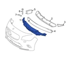 New Genuine Mercedes Front Bumper Impact Absorber 1178856500 Oem. Fixed Price $210.22.