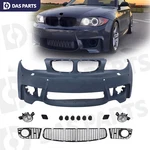 1M Style Front Bumper Fog Lamps Grille For 08-13 Bmw E82 E88 Series 128I 135I. Fixed Price $494.69.