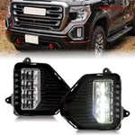 Fit For Gmc Sierra 1500 2019-2021 AT4 Front Bumper Led Fog Lights Lamps Assembly. Fixed Price $54.13.