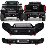 Vijay Steel Front/rear Bumper W/winch Plate&lights Fit 2015-2022 Chevy Colorado. Fixed Price $689.98.