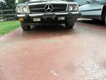 86-89 Mercedes 560 Sl Lower Front Valance Spoiler Rare Grey 1077900288 Intact. Fixed Price $1499.00.