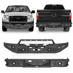 Steel Front + Rear Back Bumper W/led Light & Winch Plate Fit 2006-2008 Ford F150. Fixed Price $999.22.