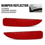 New Rear Lh+rh For 2014-2017 Mazda 6 Bumper Reflector Side Marker Light Assembly. Fixed Price $13.29.