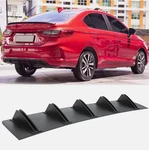 Black Rear Bumper Diffuser Spoiler 10 Shark Fins Trim Lip For Toyota Camry. Fixed Price $36.98.