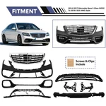 W222 S550 Facelift 18+ S63 Amg For 14-17 Mercedes Benz Class Front Bumper. Fixed Price $681.12.