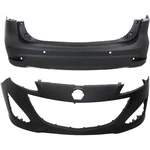 Pair Set Of Bumper Covers Facias Front & Rear For Mazda 5 2012-2017. Fixed Price $455.44.
