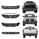 Hooke Road Steel Front Rear Bumper W/led Light For Dodge Ram 1500 2006 2007 2008. Fixed Price $459.29.