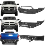 Hooke Road Front Rear Bumper Replacement For Dodge Ram 1500 2009 2010 2011 2012. Fixed Price $888.08.