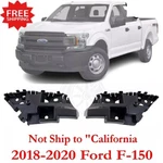 New Front Bumper Filler Set 2018-2020 Ford F-150 Driver & Passenger Side. Fixed Price $52.30.